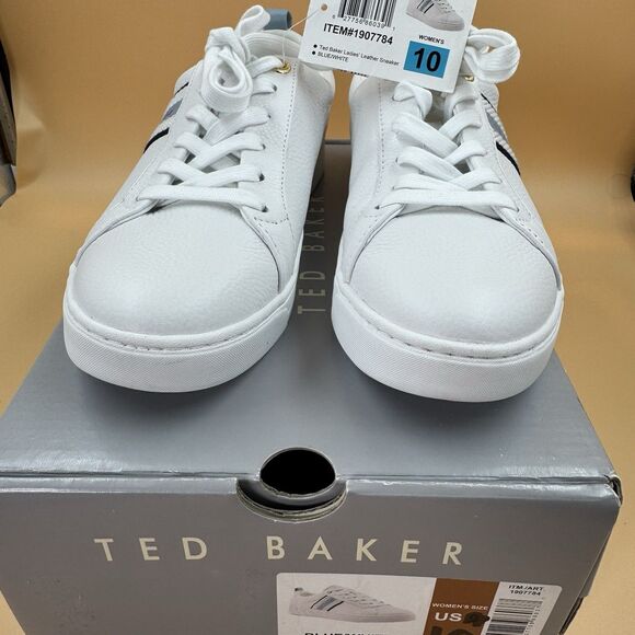 Ted Baker Blue Athletic Shoes for Women for sale | eBay Ted Baker Women s Leather Sneakers, Blue/White, Size 10